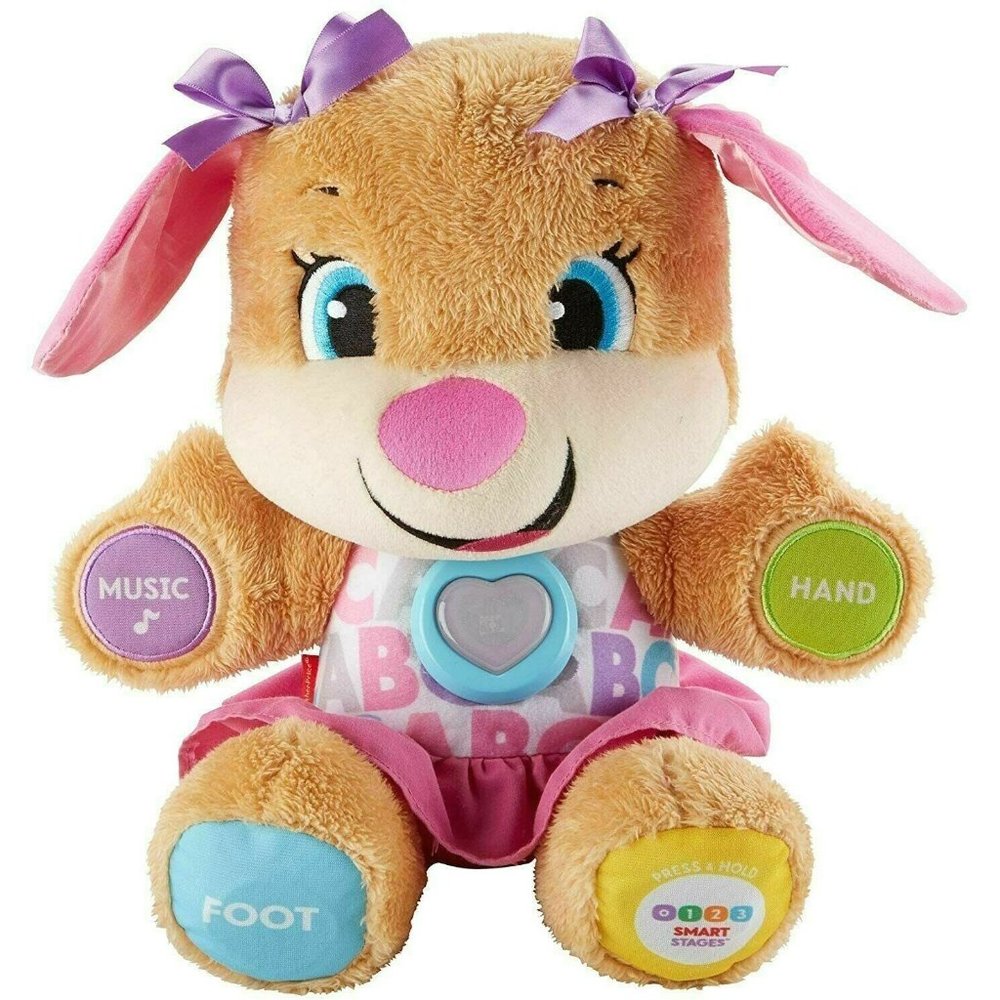 Fisher-Price Laugh Learn Smart Stages Sis with 75+ Songs Sounds